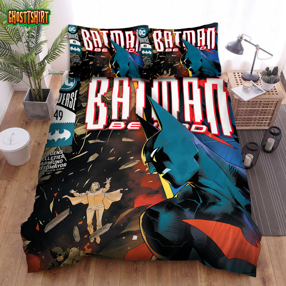 Batman Beyond Series Poster 10 Bed Sheets Duvet Cover Bedding Set