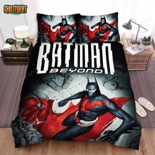 Batman Beyond Series Poster 14 Bed Sheets Duvet Cover Bedding Set