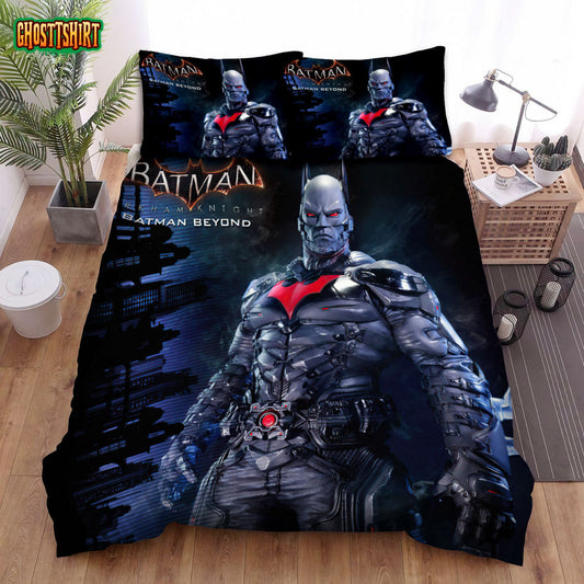 Batman Beyond Series Poster 3 Bed Sheets Duvet Cover Bedding Set
