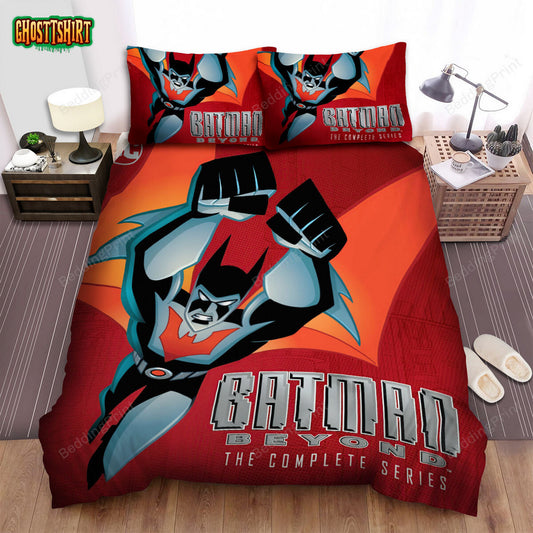 Batman Beyond Series Poster 8 Bed Sheets Duvet Cover Bedding Set