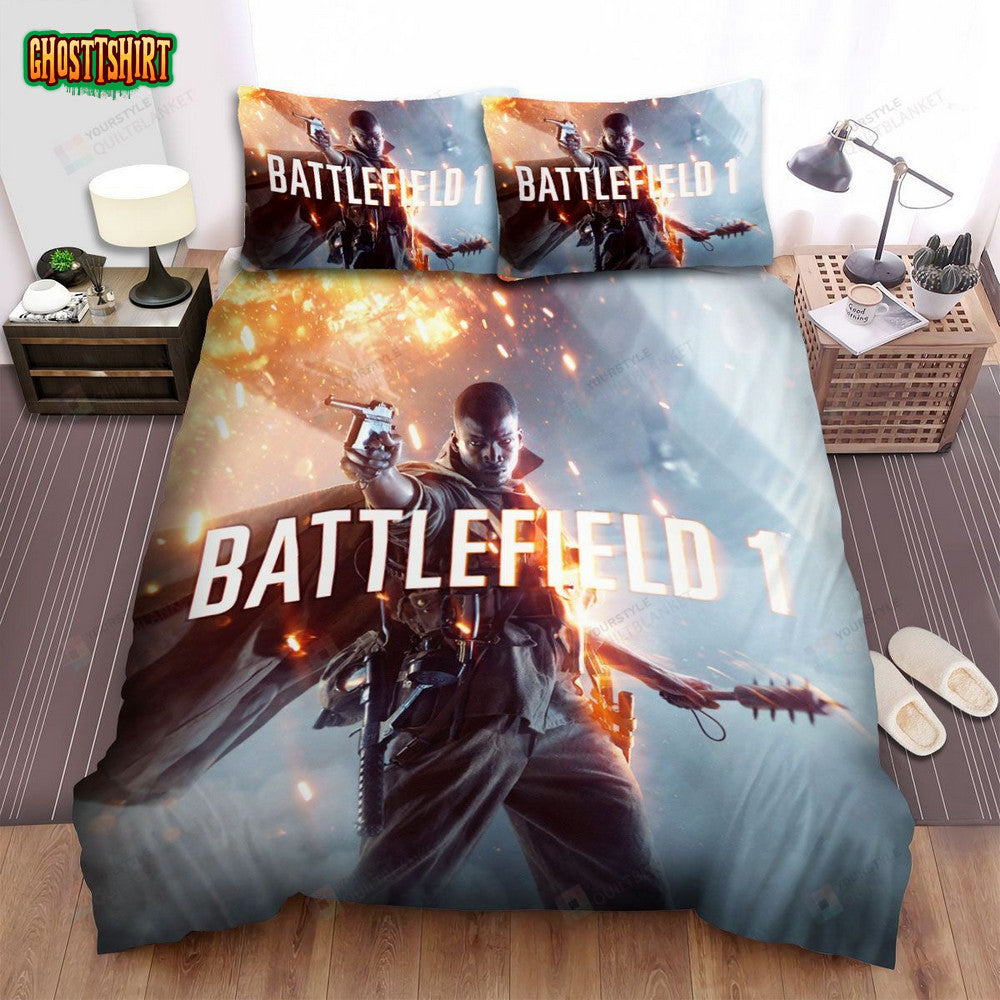 Battlefield 1 Character Bed Sheets Spread Comforter Duvet Cover Bedding Set