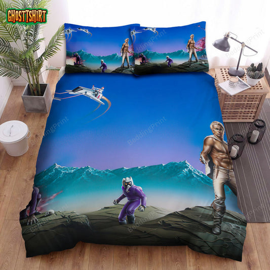 Battlefield Earth (2000) Movie Artwork Book Bed Sheets Duvet Cover Bedding Set