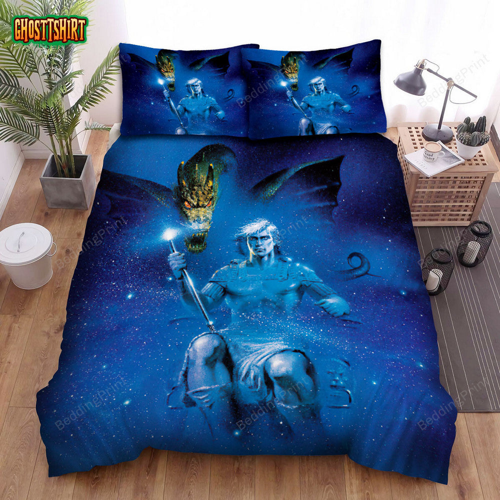 Battlefield Earth (2000) Movie Concept Art Bed Sheets Duvet Cover Bedding Set