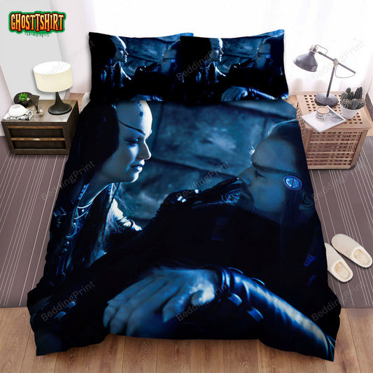 Battlefield Earth (2000) Movie Kelly Preston Scene Bed Sheets Duvet Cover Bedding Set