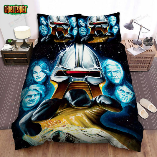 Battlestar Galactica (2004–2009) Manipulate Movie Poster Bed Sheets Duvet Cover Bedding Set