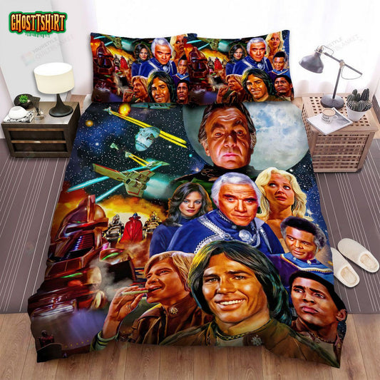 Battlestar Galactica (2004–2009) Seezb Movie Poster Bed Sheets Duvet Cover Bedding Set