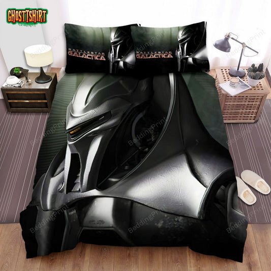 Battlestar Galactica (2004–2009) Wallpaper Movie Poster Bed Sheets Duvet Cover Bedding Set