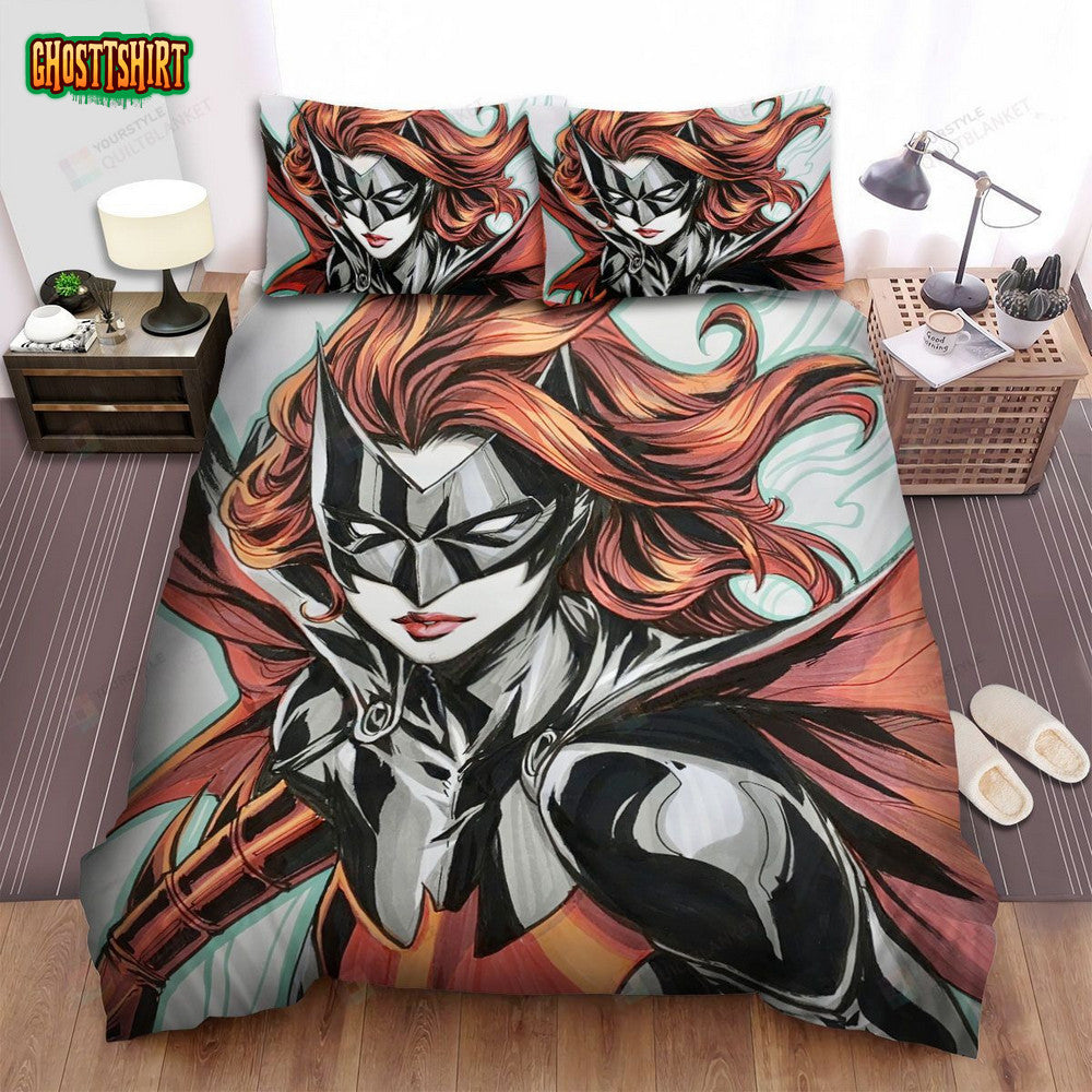 Batwoman Movie Art 1 Bed Sheets Spread Comforter Duvet Cover Bedding Set