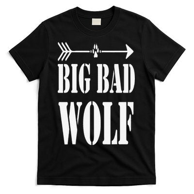 Big Bad and Wolf Funny Wolves Werewolf Cool Dog T-Shirt