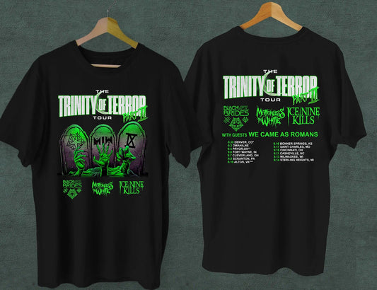 Trinity Of Terror Tour 2022 T-shirt, Trinity Of Terror Tour Shirt