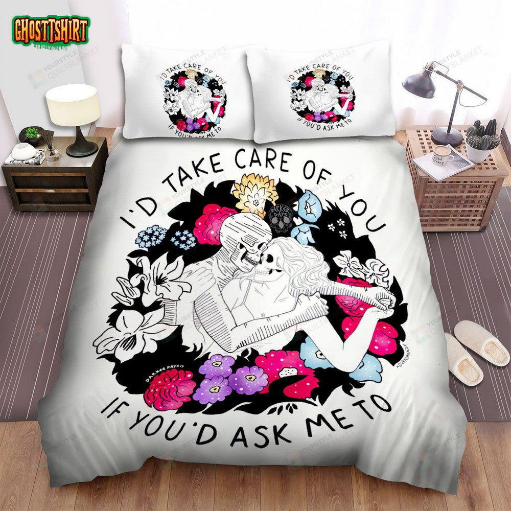 Beach House Song Cover Take Care Bed Sheets Spread Comforter Duvet Cover Bedding Set
