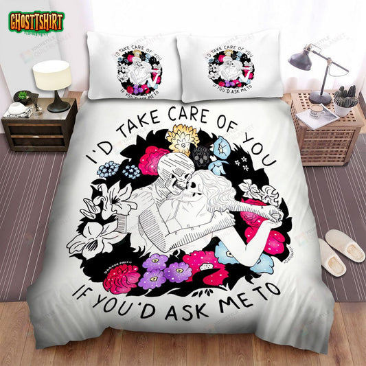 Beach House Song Cover Take Care Bed Sheets Spread Comforter Duvet Cover Bedding Set