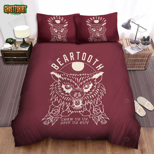 Beartooth Band Chew Us Up,Spit Us Out Bed Sheets Spread Comforter Duvet Cover Bedding Set