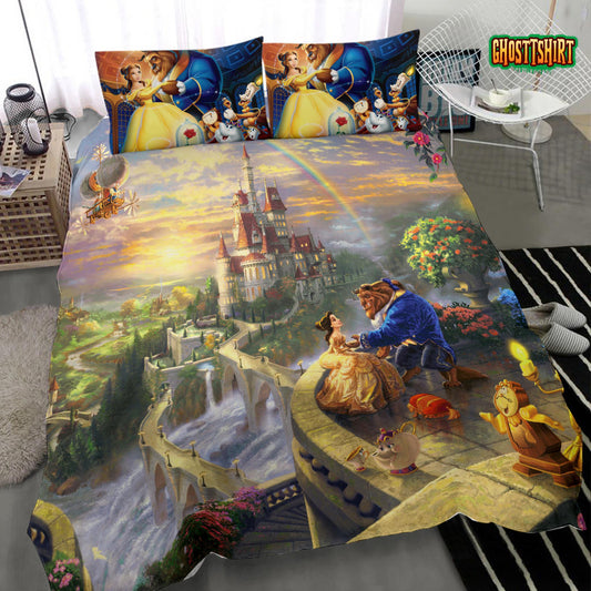Beast And The Beauty - Disney Princess - Disney Bedding Set - Disney Merch