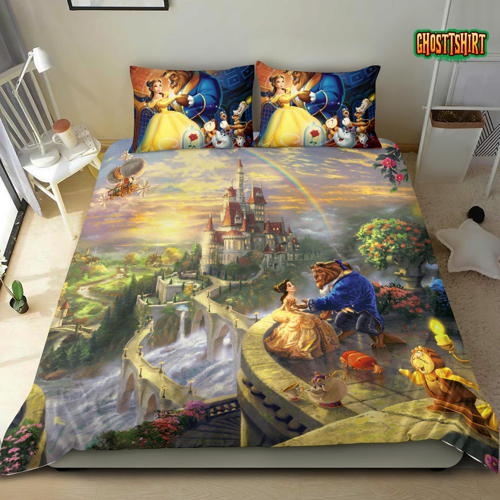 Beast And The Beauty - Disney Princess - Disney Bedding Set - Disney Merch