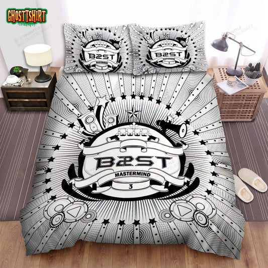 Beast Band Mastermin 3 Bed Sheets Spread Comforter Duvet Cover Bedding Set