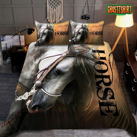 Beautiful Horse Bedding Set