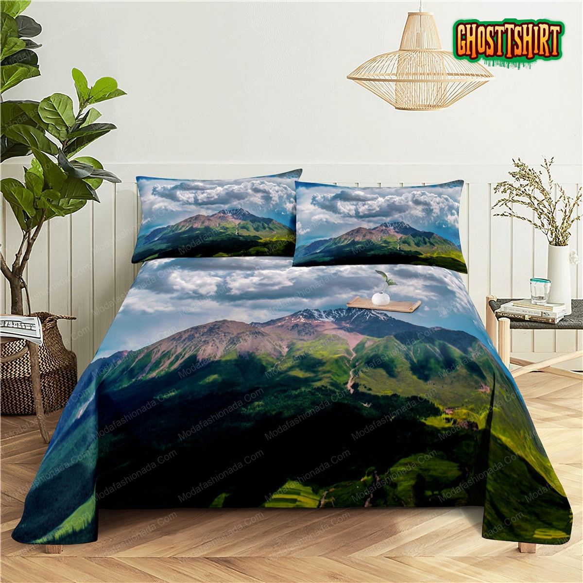 Beautiful Mountain Scenery 267 Bedding Set