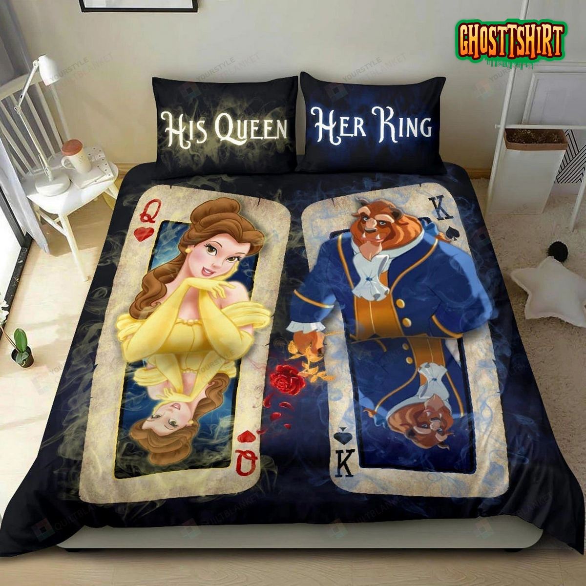 Beauty and the Beast 1 Bedding Set