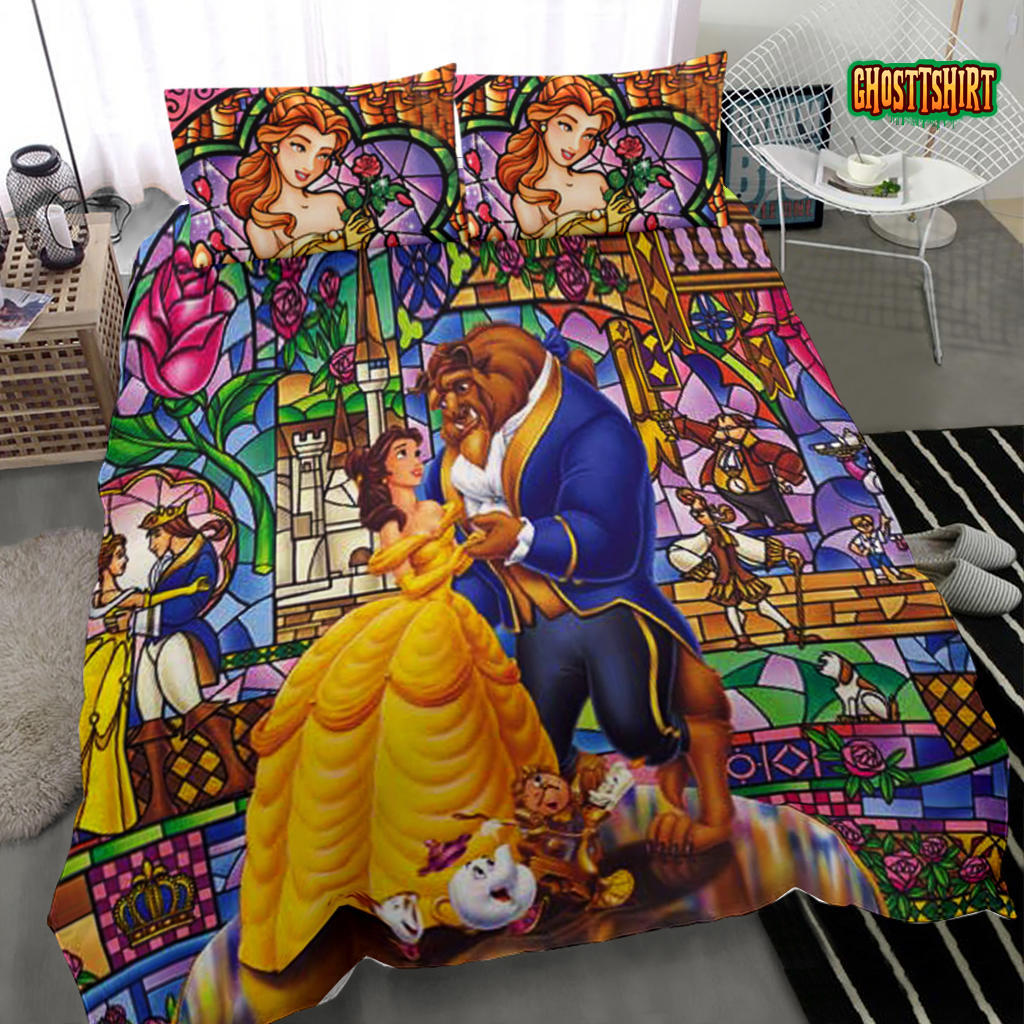 Beauty And The Beast Bedding Set - Princess Disney - Disney Merch