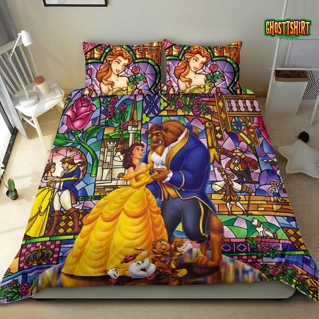 Beauty And The Beast Bedding Set - Princess Disney - Disney Merch