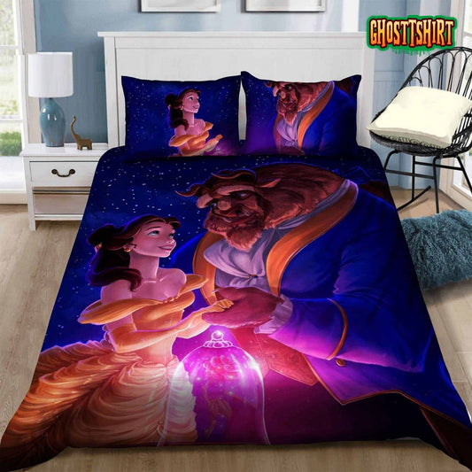 Beauty And The Beast Bedding Set Sleepy