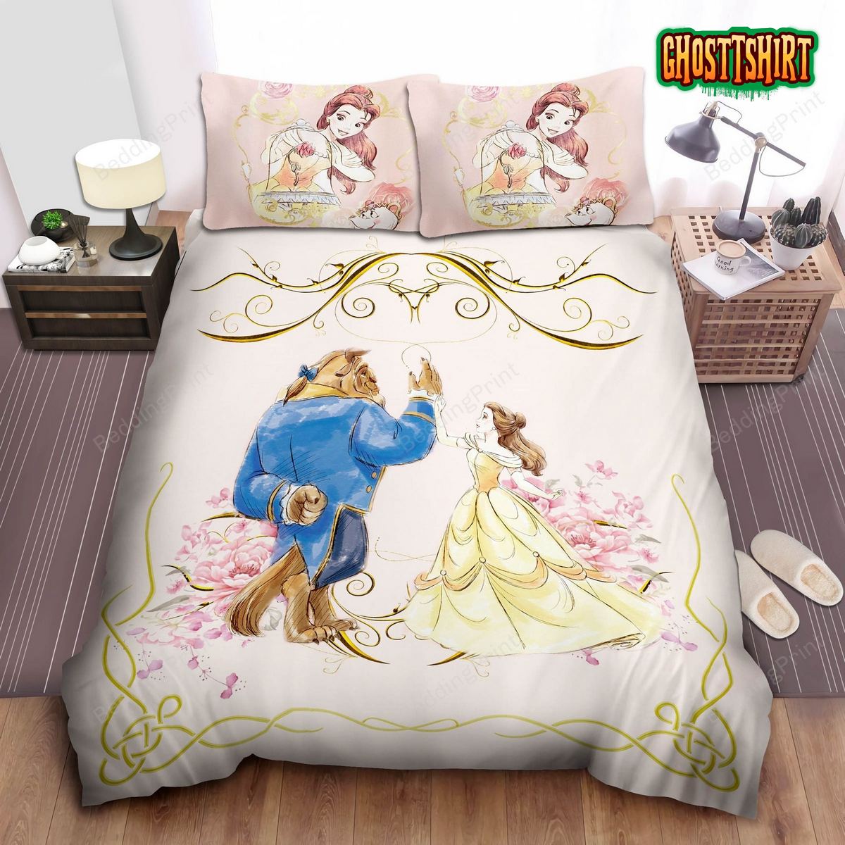 Beauty And The Beast Bedding Set