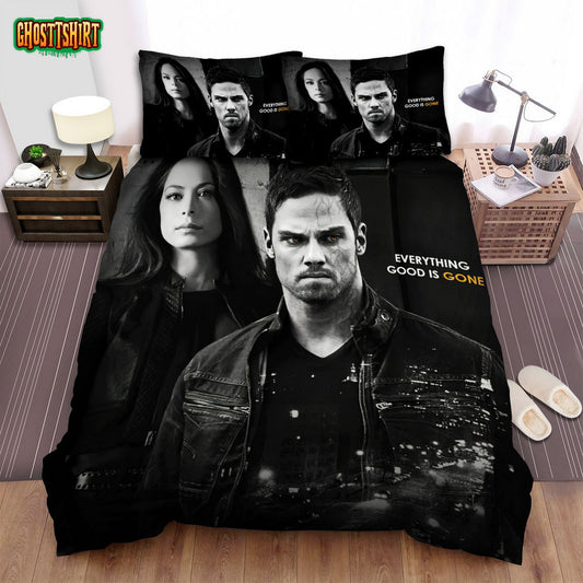 Beauty And The Beast Movie Poster I Bed Sheets Spread Comforter Duvet Cover Bedding Set