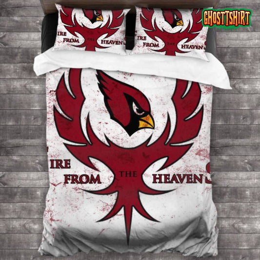 Bedding Sets with 3 Pieces Arizona Cardinals Logo Bedding Set