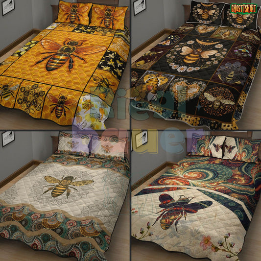 Bee Bee Lovers Bedding Set