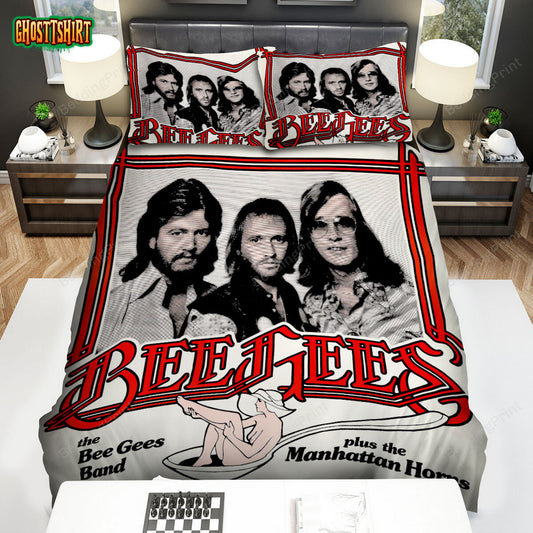 Bee Gees Band Bed Sheets Spread Duvet Cover Bedding Set