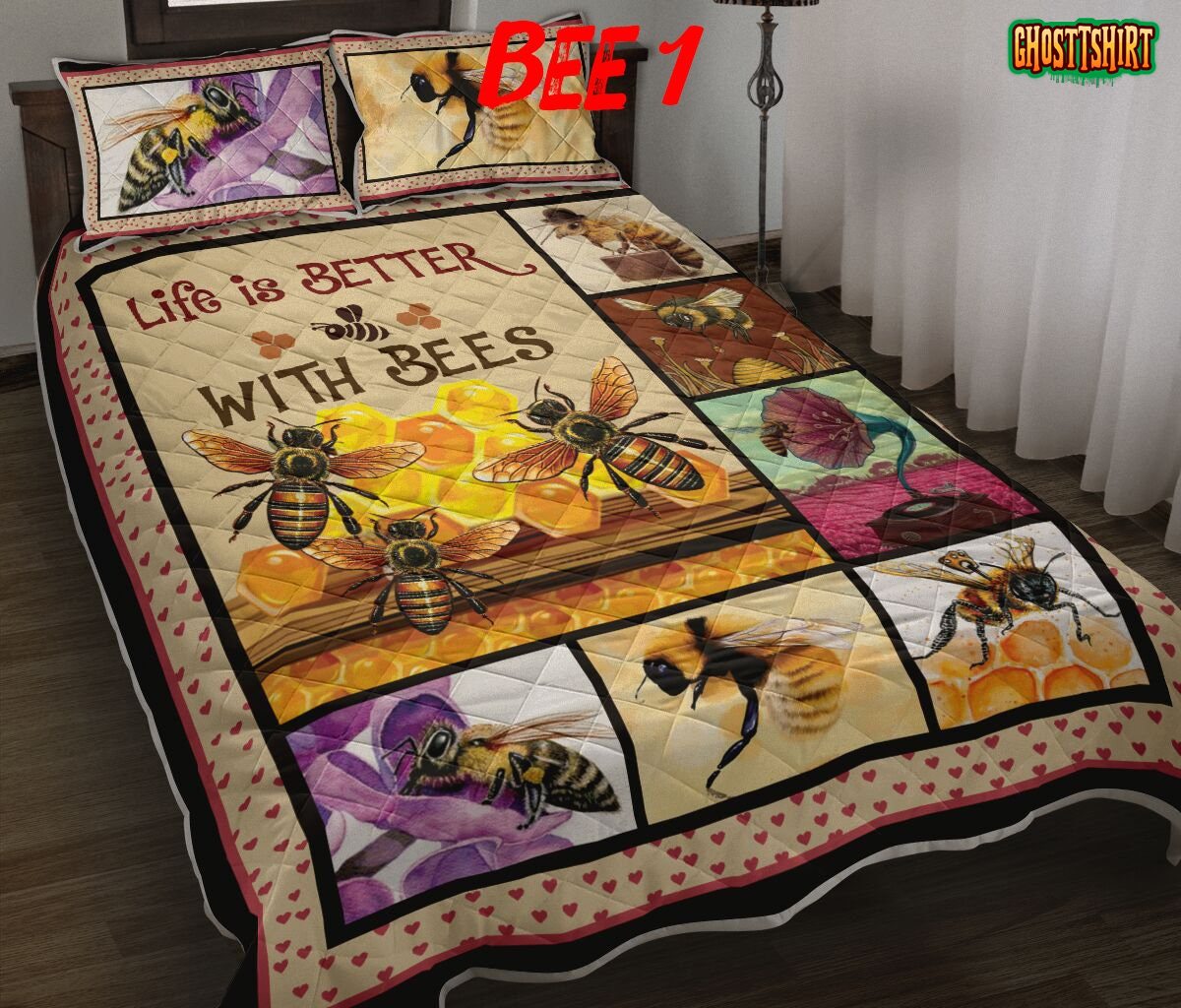 Bee Honey Bedding Set