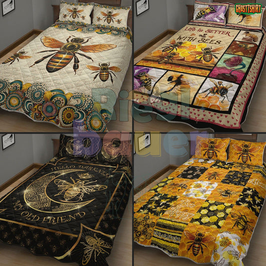 Bee Honey Bedding Set