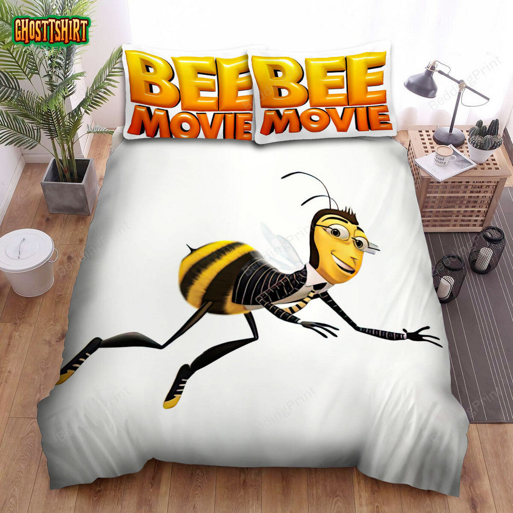 Bee Movie Adam Flayman Volant Bed Sheets Duvet Cover Bedding Set