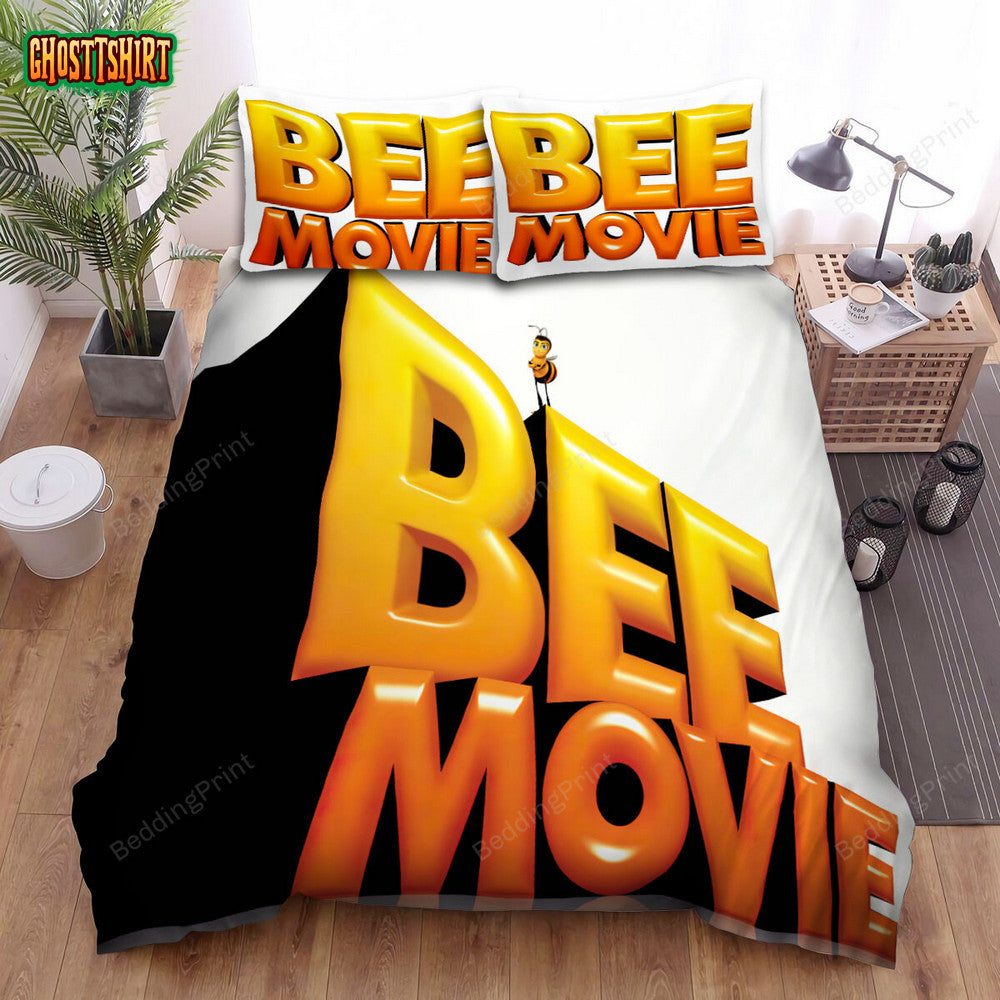 Bee Movie Logos Bed Sheets Duvet Cover Bedding Set