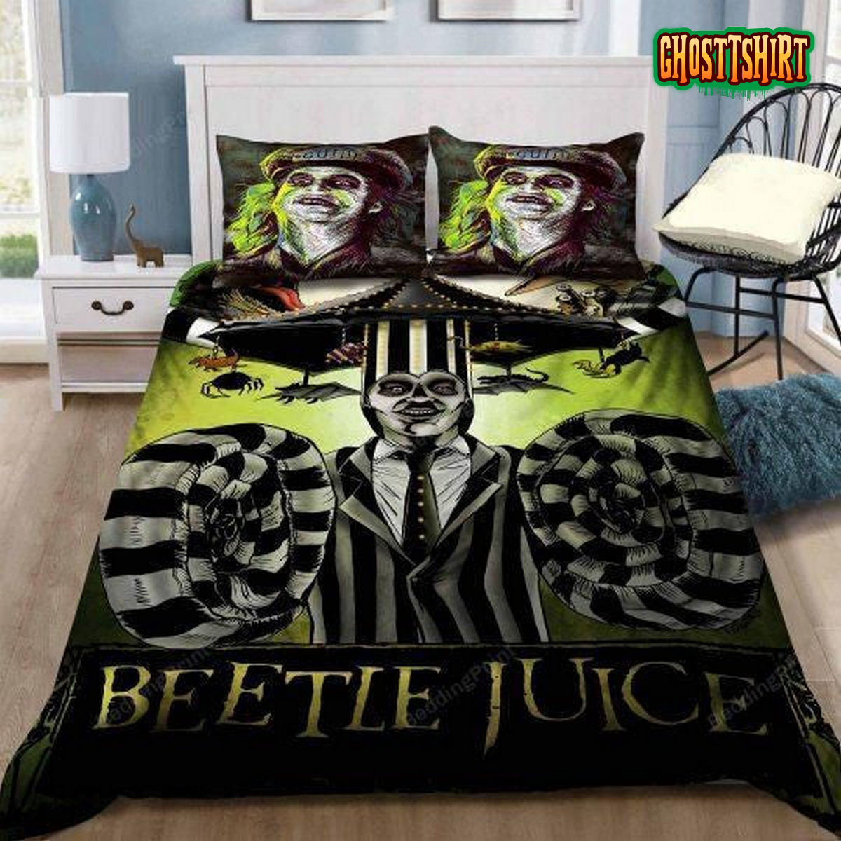 Beetlejuice Bedding Set