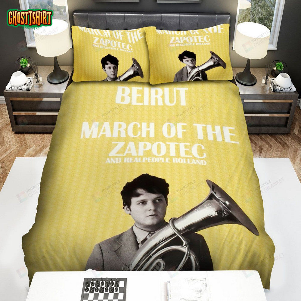 Beirut Band March Of The Zapotec Bed Sheets Spread Comforter Duvet Cover Bedding Set