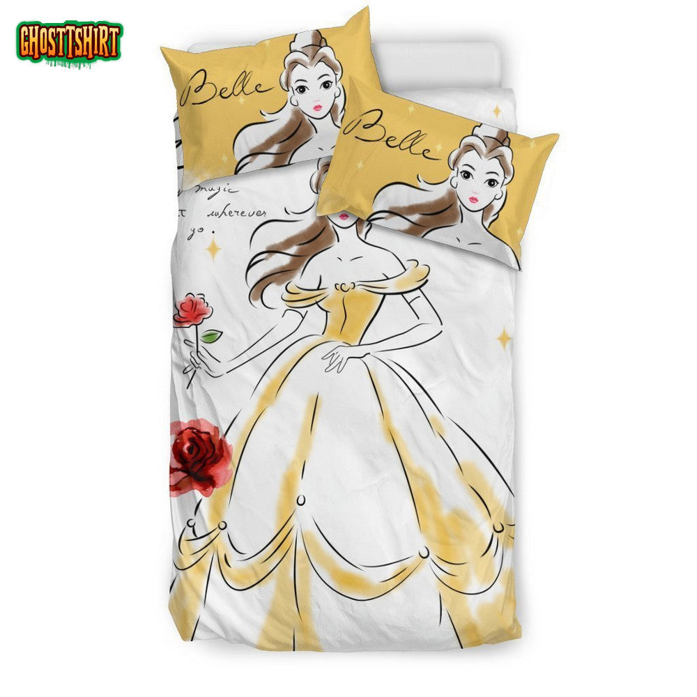 Belle Disney 1 Duvet Cover Bedding Set