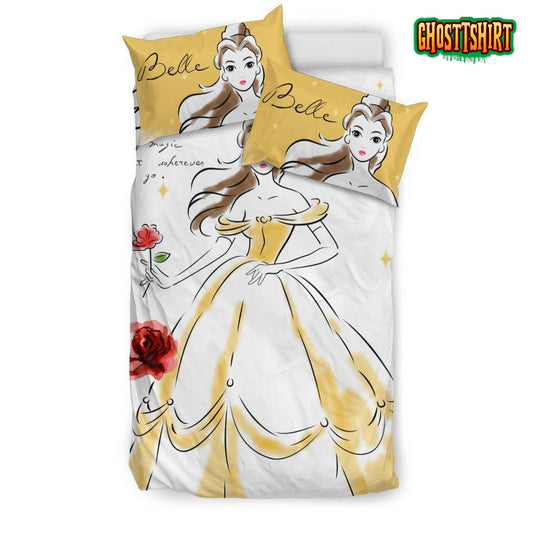 Belle Disney Duvet Cover Bedding Set