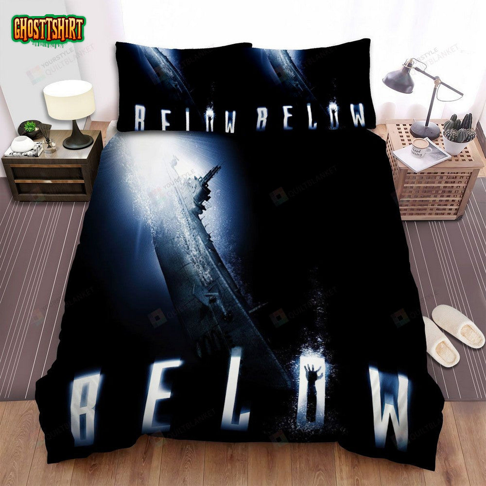 Below (2002) Shipwrecked Movie Poster Bed Sheets Spread Comforter Duvet Cover Bedding Set