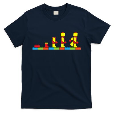 Bricks Evolution Master Builder Building Blocks T-Shirt