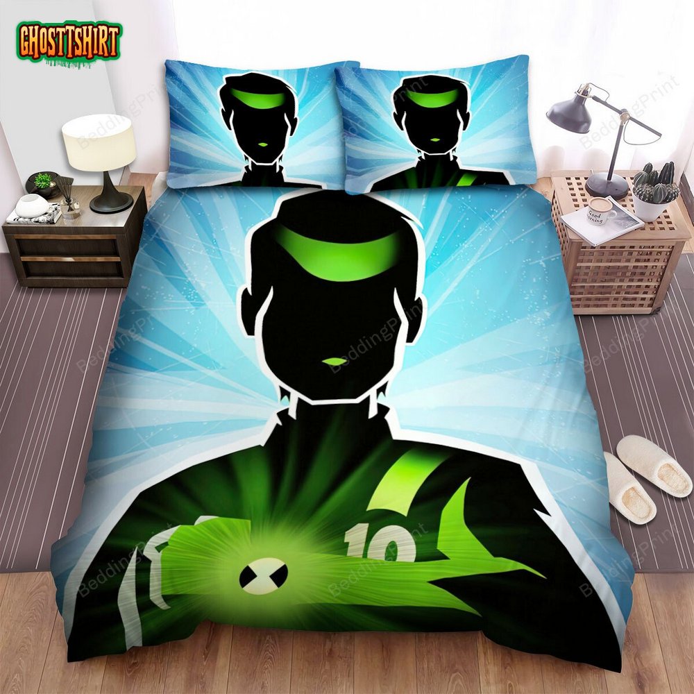 Ben 10 Alien Force Animated Series Poster Bed Sheets Duvet Cover Bedding Set