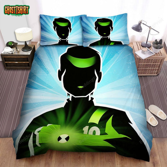 Ben 10 Alien Force Animated Series Poster Bed Sheets Duvet Cover Bedding Set