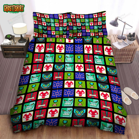 Ben 10, Alien Species In The Classic Series Bed Sheets Spread Comforter Duvet Cover Bedding Set