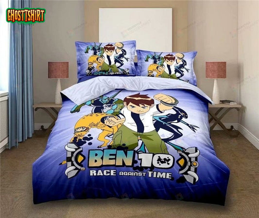 Ben 10 Race Against Time 3D Poster Bedding Set