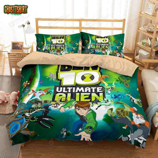 Ben 10 Ultimate Alien 3D Poster Bedding Set