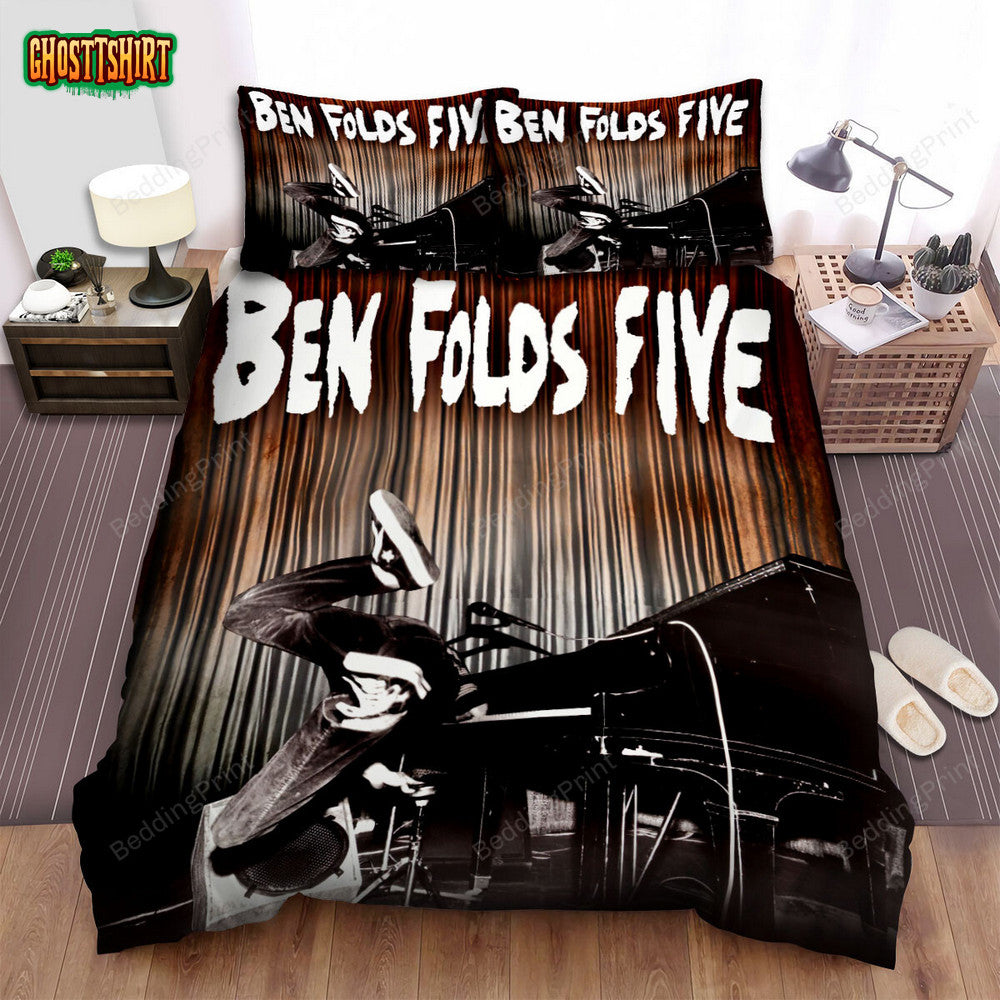 Ben Folds Five Band Piano Bed Sheets Duvet Cover Bedding Set