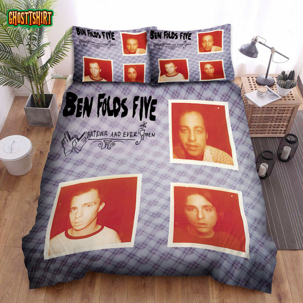 Ben Folds Five Band Whatever And Ever Amen Album Cover Bed Sheets Duvet Cover Bedding Set