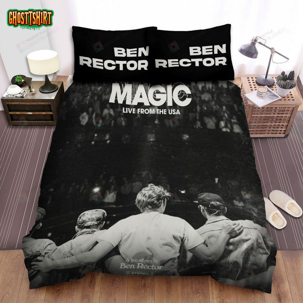 Ben Rector Music Magic Poster Bed Sheets Spread Comforter Duvet Cover Bedding Set