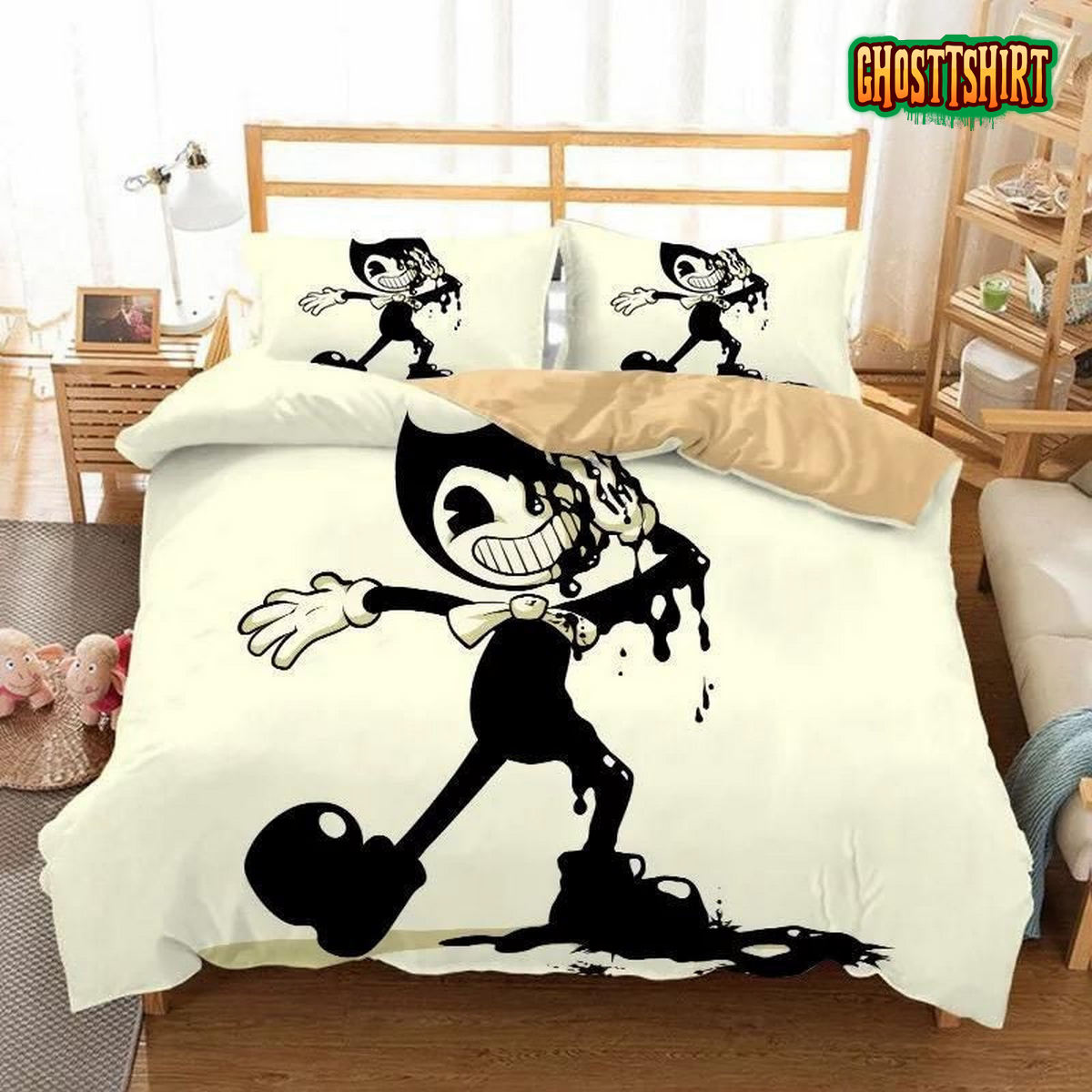 Bendy And The Ink Machine Video Game Bedding Set